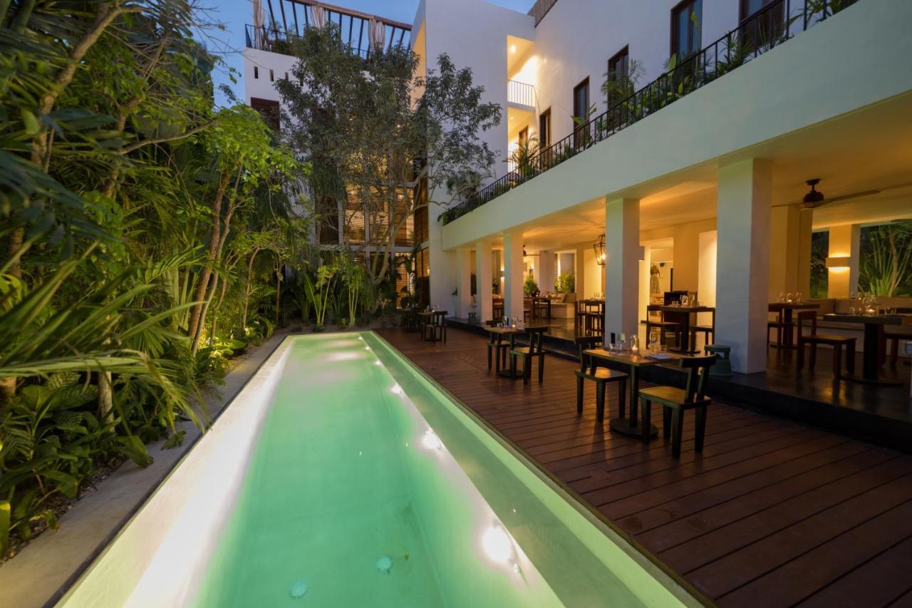 Hotel Downtown Tulum Exterior foto